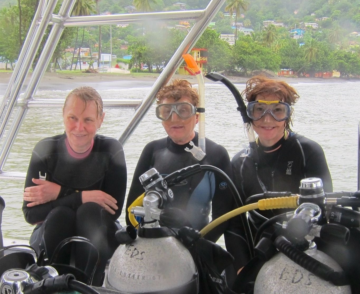 Diving the Caribbean (and Atlantic) - Wendy, Eileen and Mo